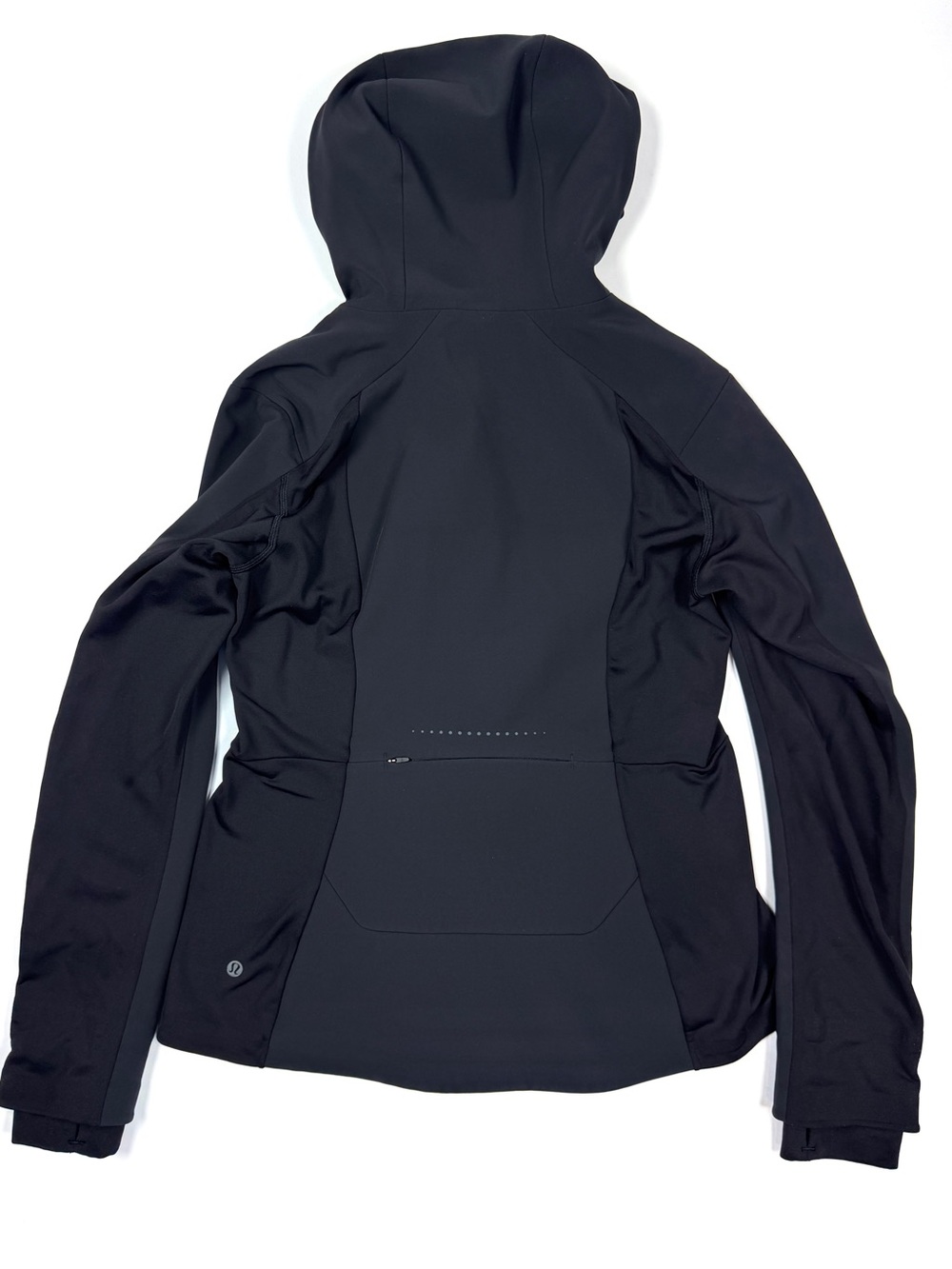 lululemon Cross Chill Black Jacket *RepelShell Size 10 - Picture 10 of 16